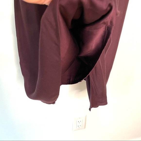 Helmut Lang | Purple Silk Dress - Picture 7 of 11